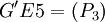 G^\prime{E5}=(P_3)