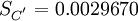 S_{C^'}=0.0029670