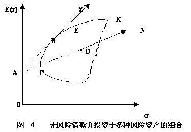 Image:无风险借款并投资于多种风险资产的组合.jpg